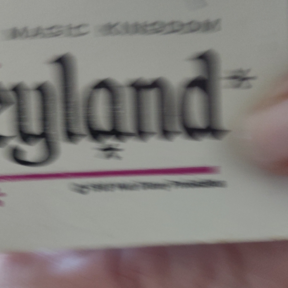 Vintage Disneyland Ticket Book - Picture 9 of 9